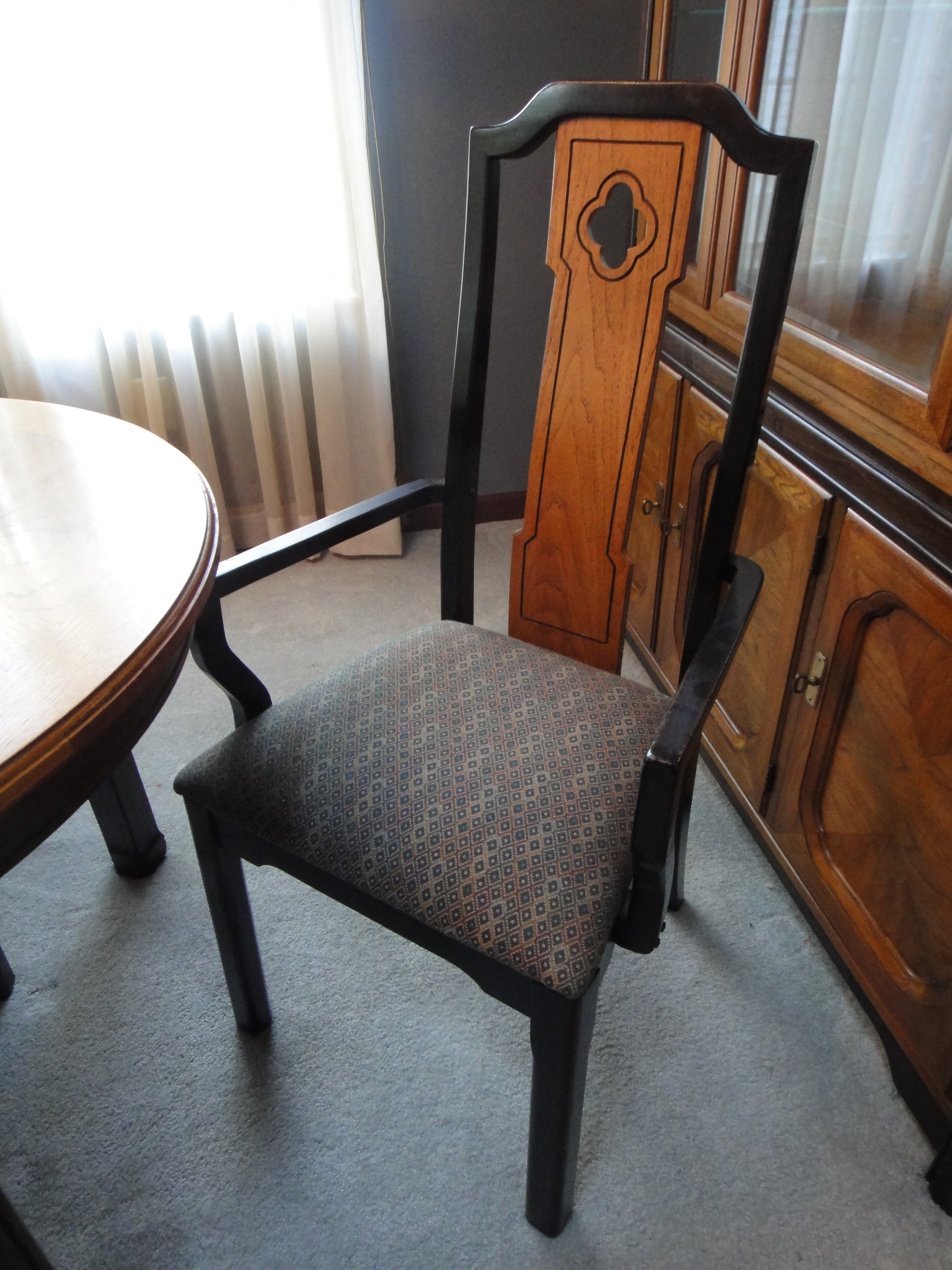 Mid Century Thomasville Dining Room Table & 6 Chairs