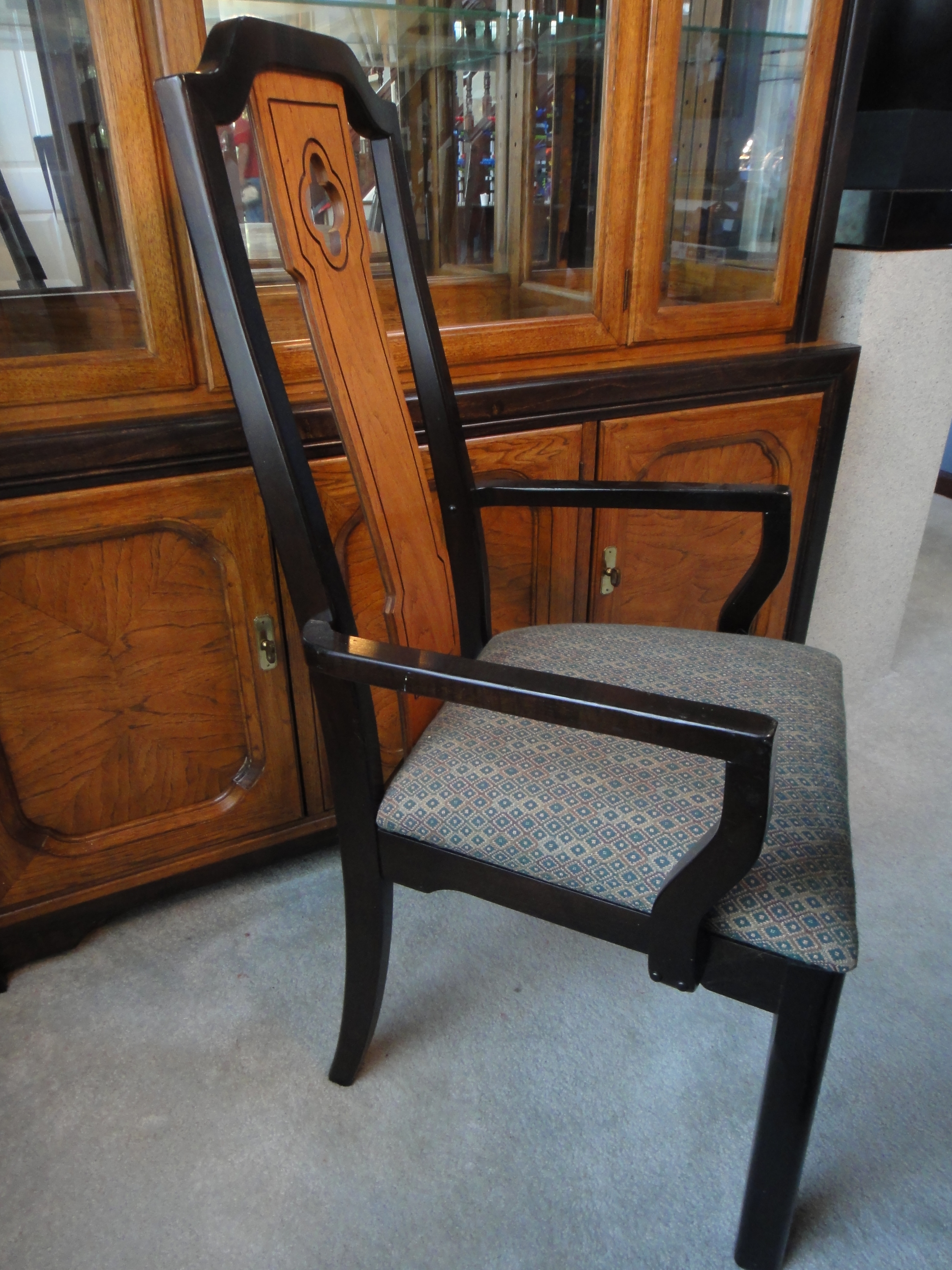 Mid Century Thomasville Dining Room Table & 6 Chairs