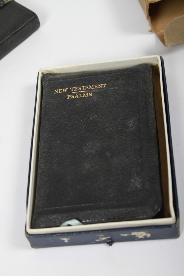 Vintage Pocket-Sized Bibles and Booklets