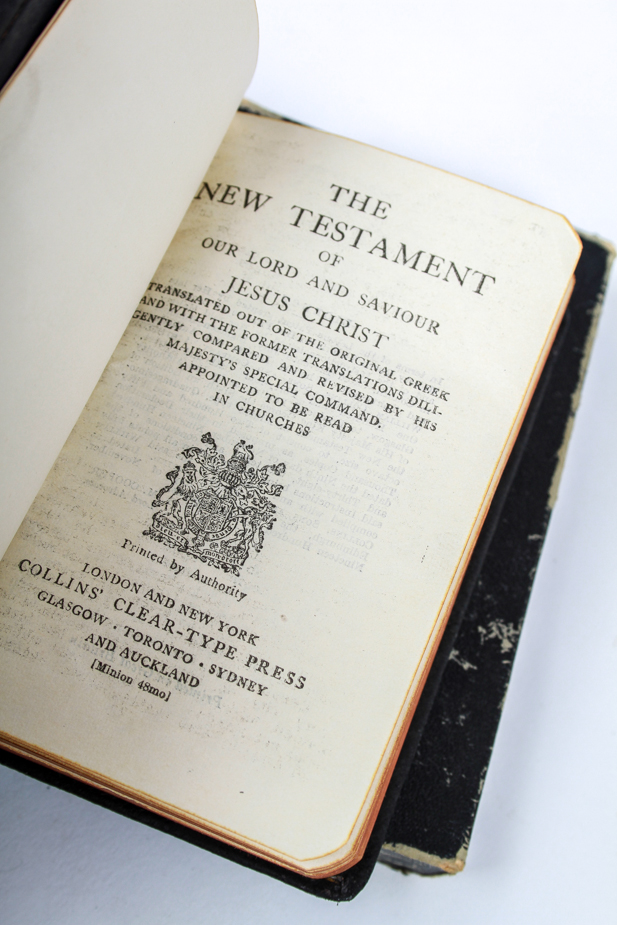 Vintage Pocket-Sized Bibles and Booklets