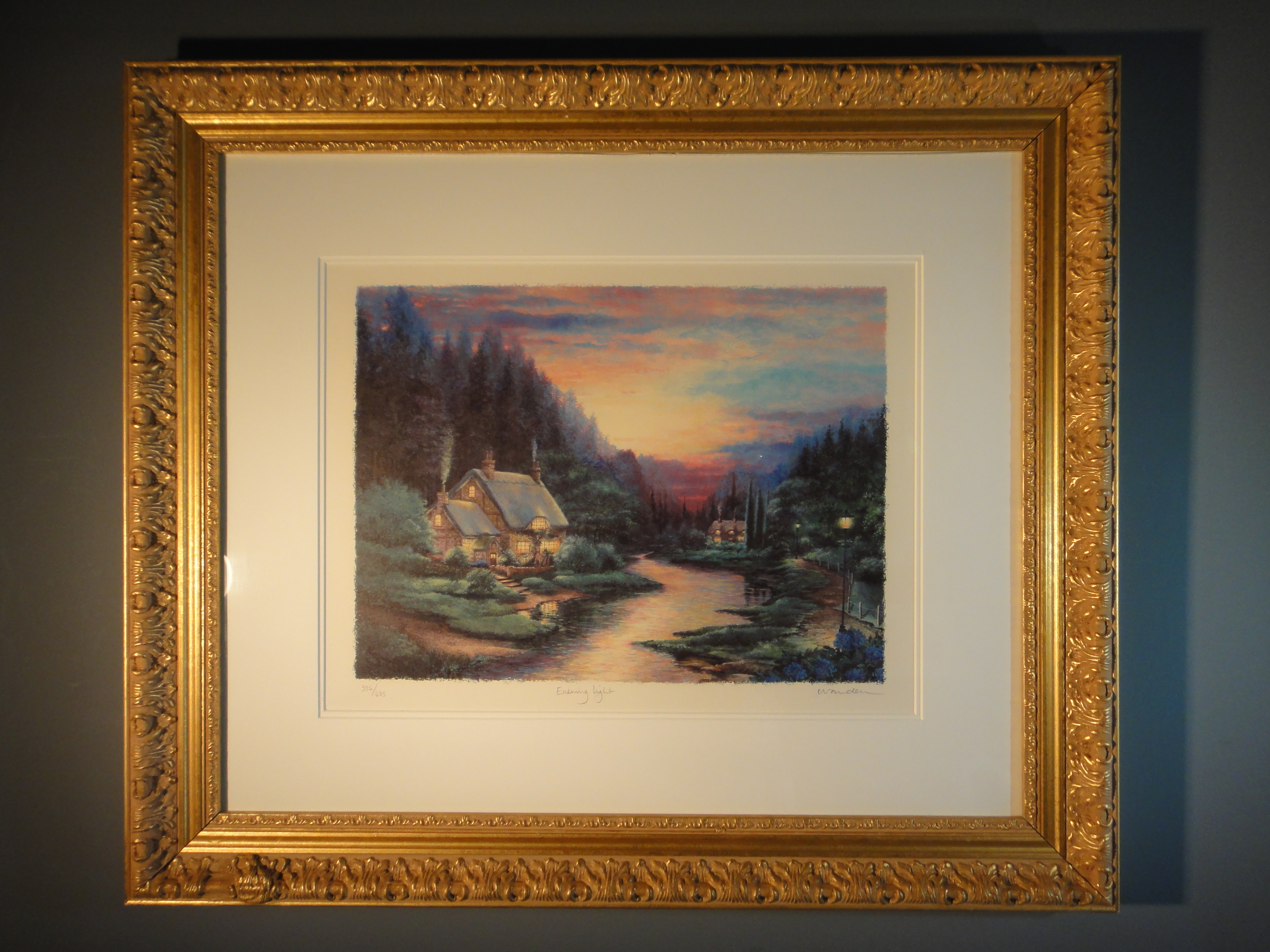 Andrew Warden "Streams of Light" Seriolithograph Signed