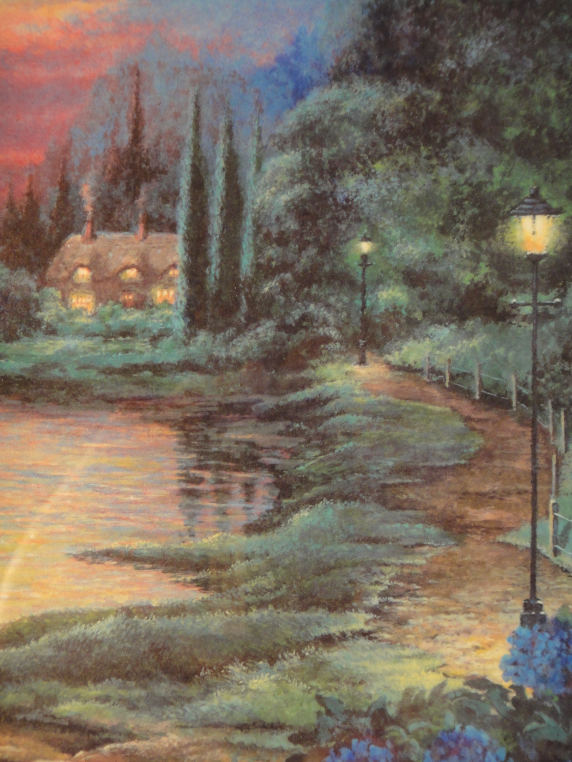 Andrew Warden "Streams of Light" Seriolithograph Signed