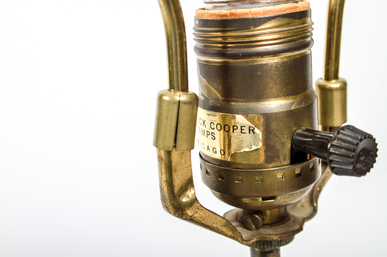 Rare Vintage Napoleon Bust Table Lamp by Frederick Cooper 