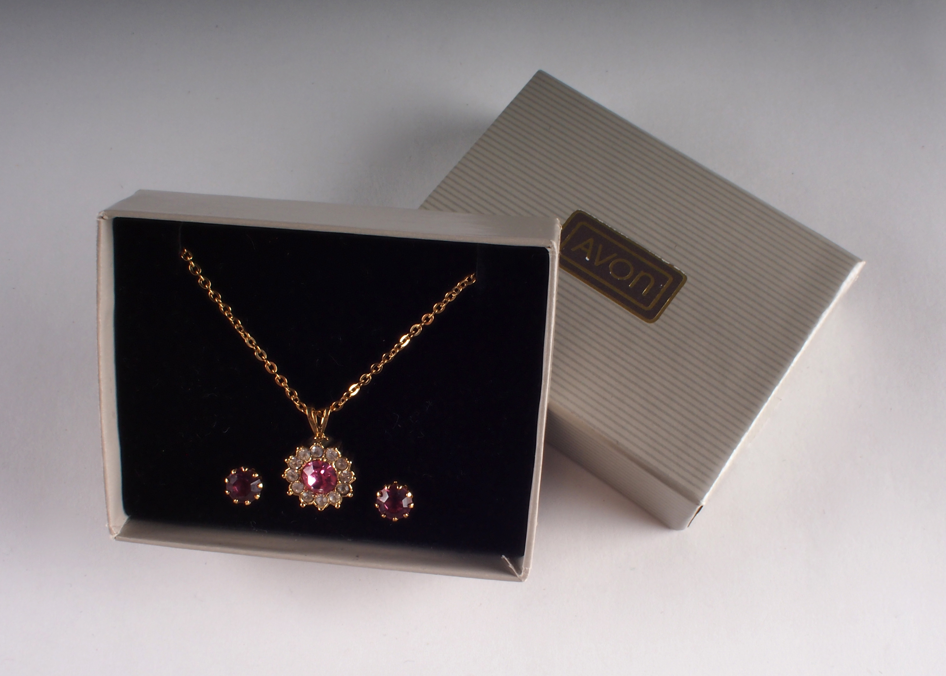 Pair of Vintage Avon Necklace and Earring Sets