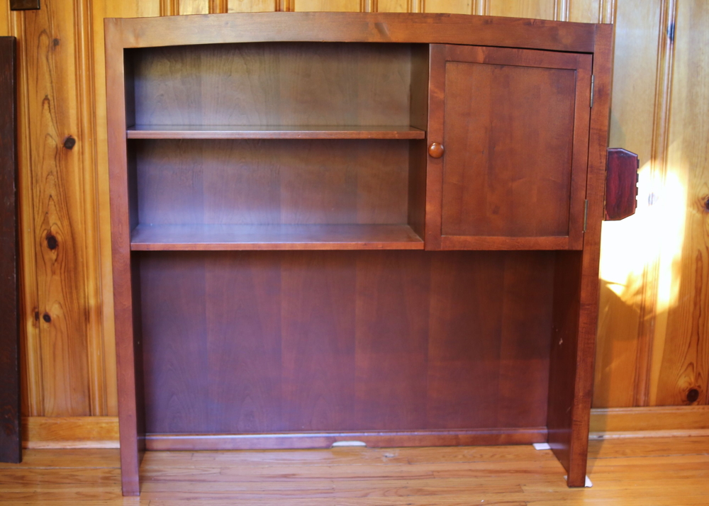 Contemporary Mahogany Bookcase