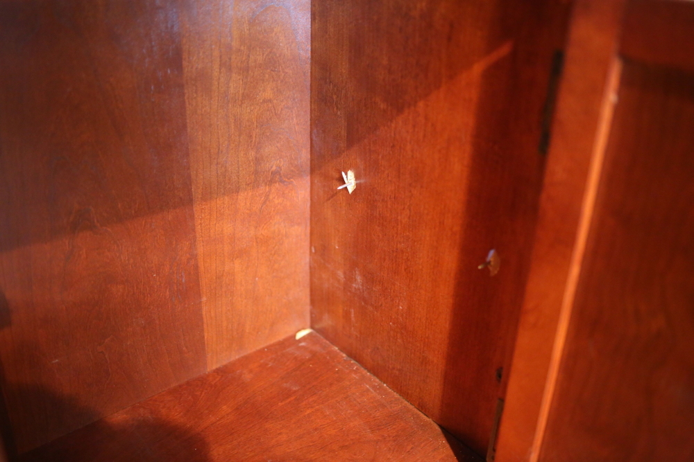 Contemporary Mahogany Bookcase