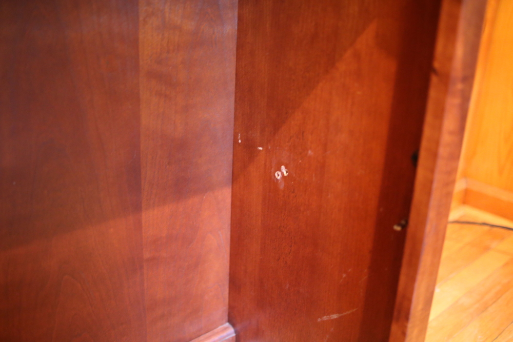 Contemporary Mahogany Bookcase