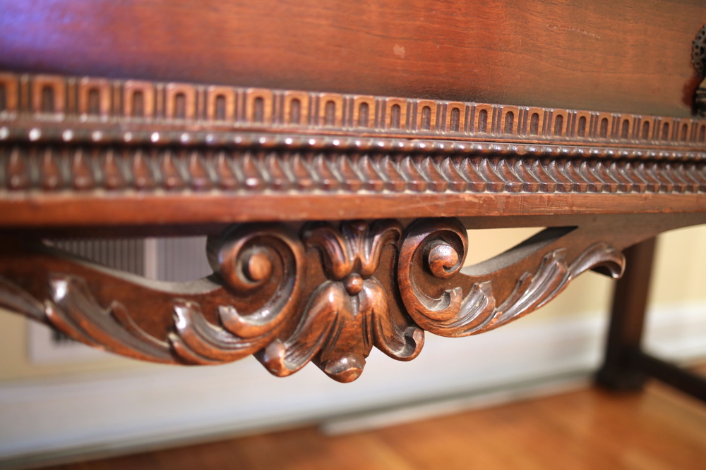 Intricately Carved Jacobean Revival Sideboard