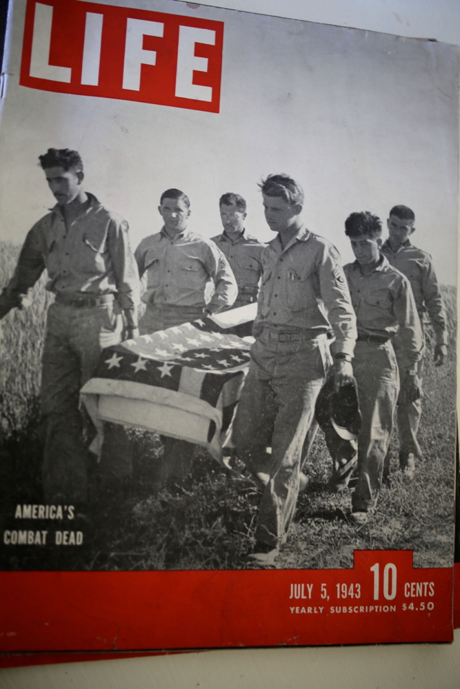 Collection of 1943 "Life" Magazines