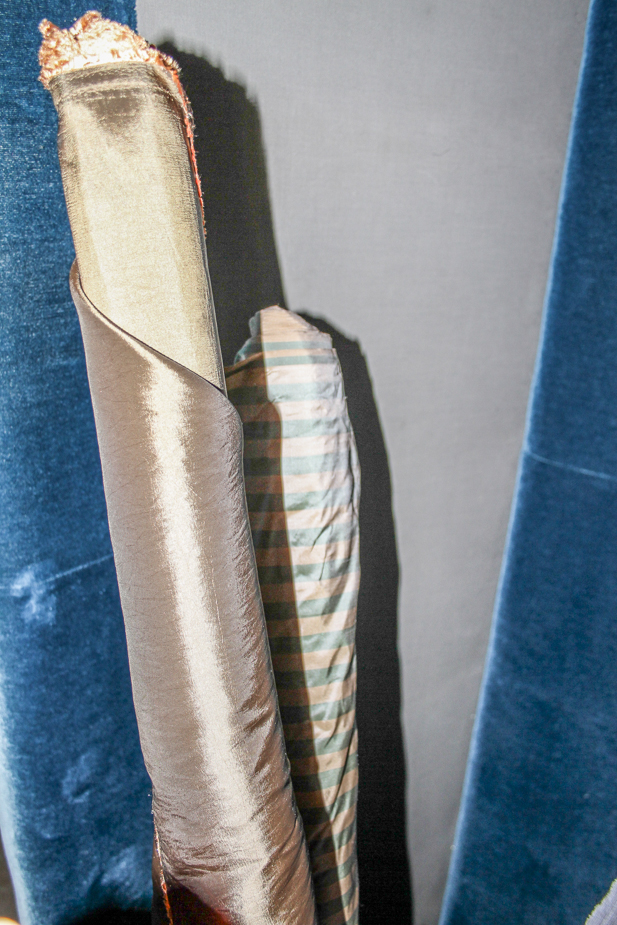 Lot of Exquisite Rolls of High End Fabric