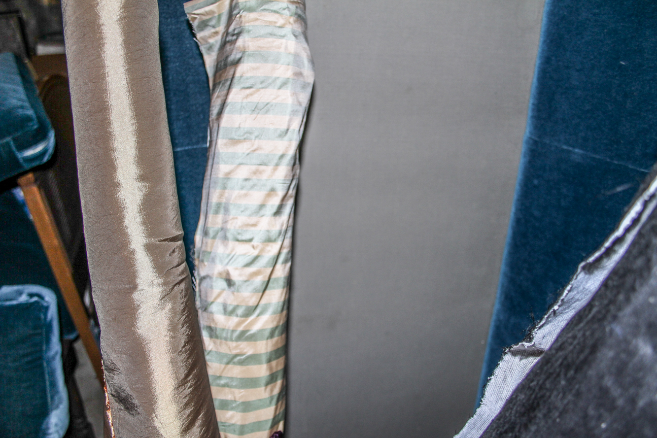 Lot of Exquisite Rolls of High End Fabric