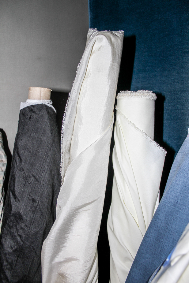 Lot of Exquisite Rolls of High End Fabric