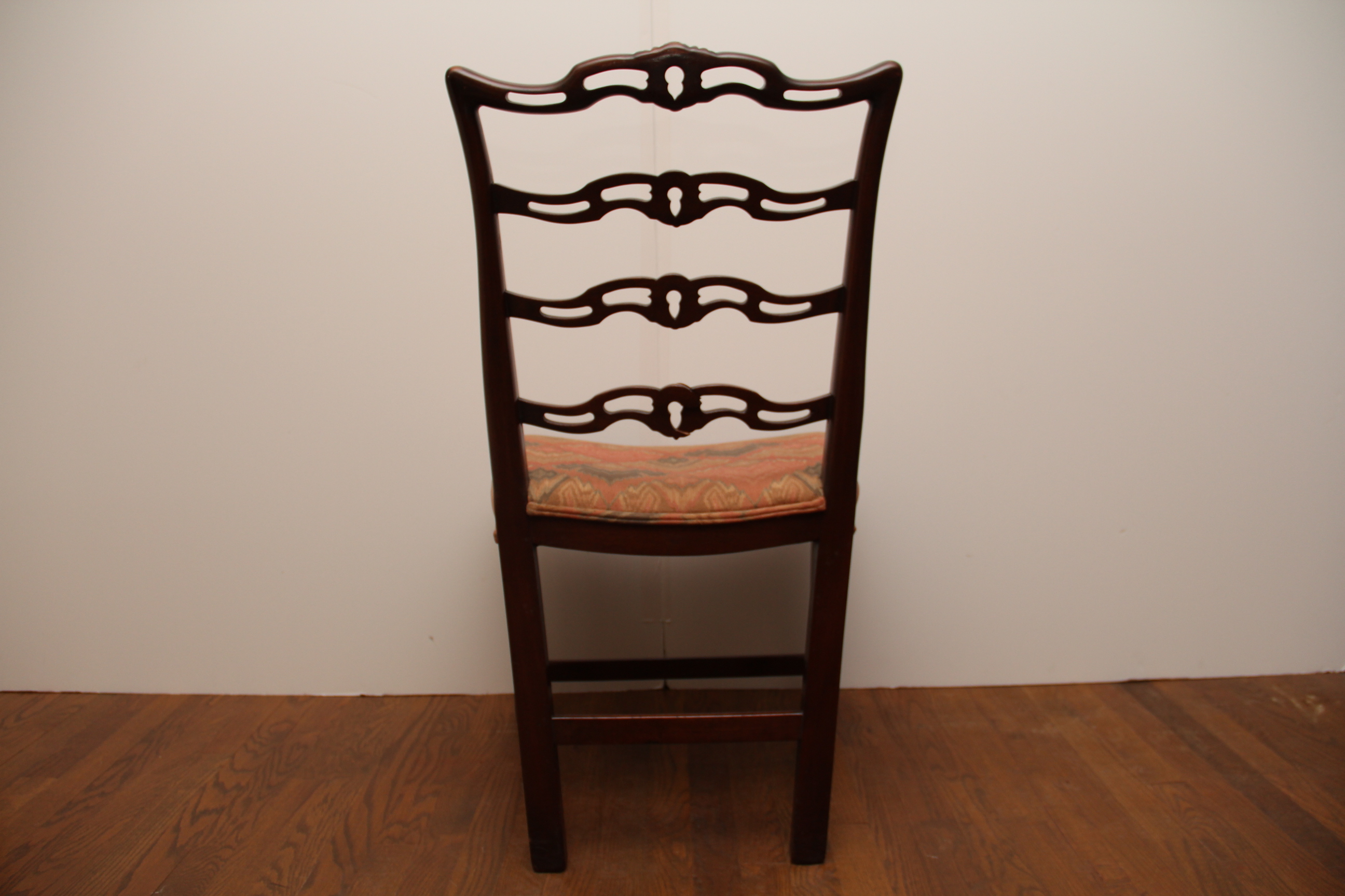 Set of Eight Chippendale Dining Room Table Chairs