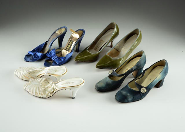 Collection of Five Vintage Shoes