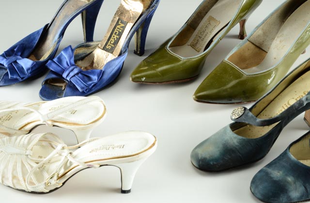 Collection of Five Vintage Shoes