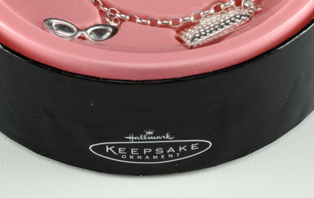 45th Anniversary Sterling Silver Barbie Charm Bracelet & Earrings