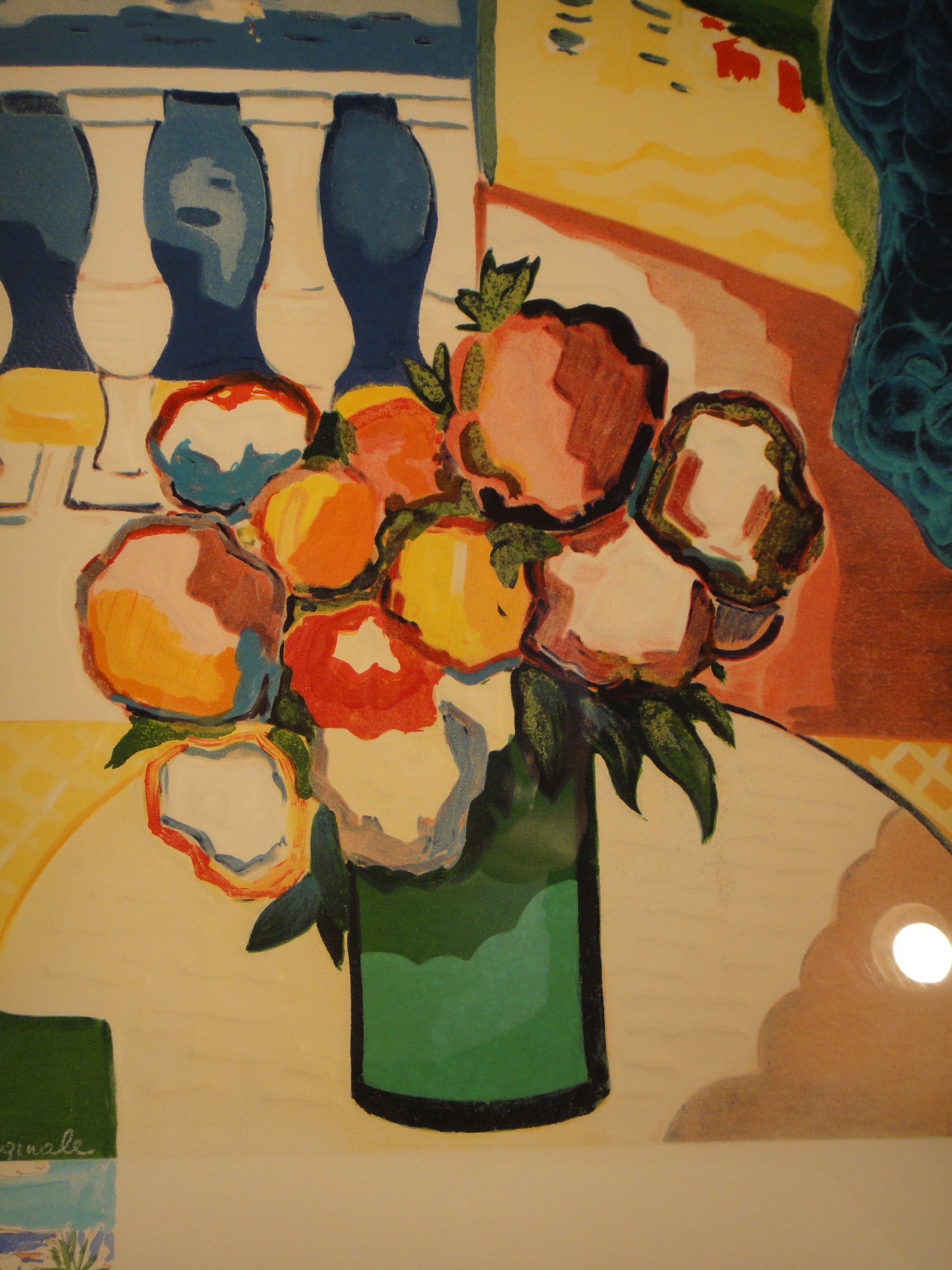 "Femme au Balcon" by  Jean-Claude Picot 