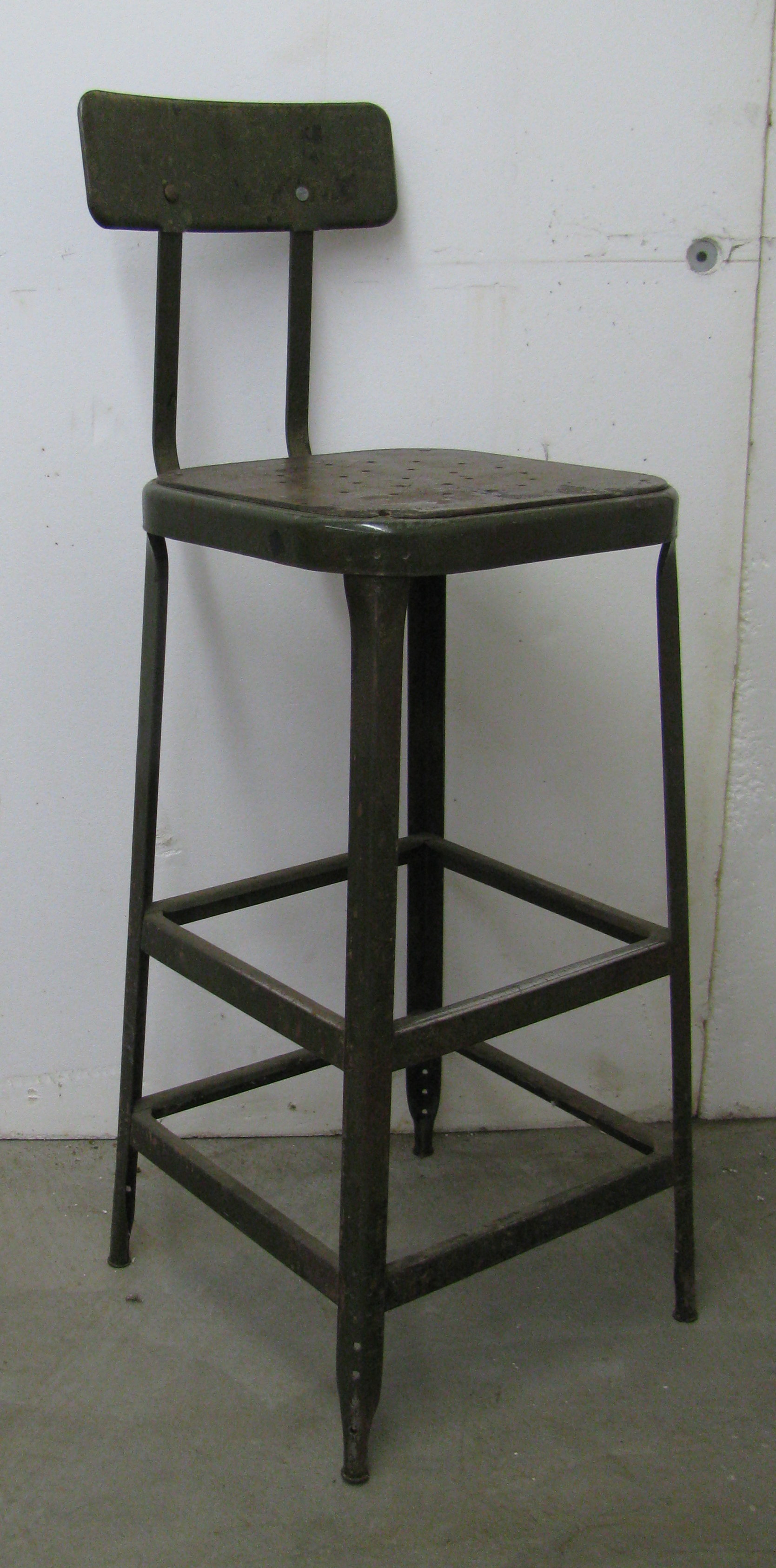 Vintage Industrial Stools and Chair