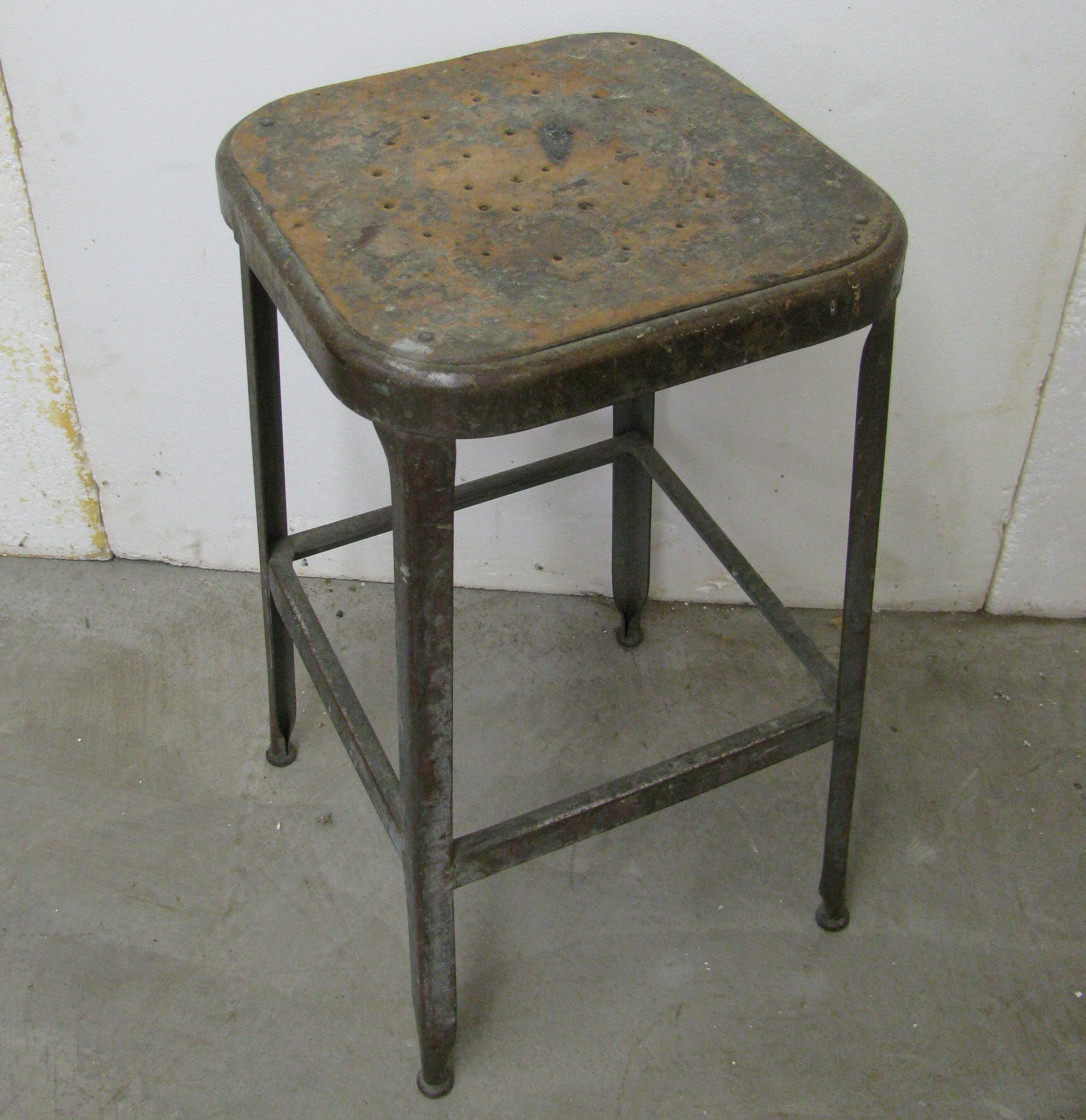 Vintage Industrial Stools and Chair