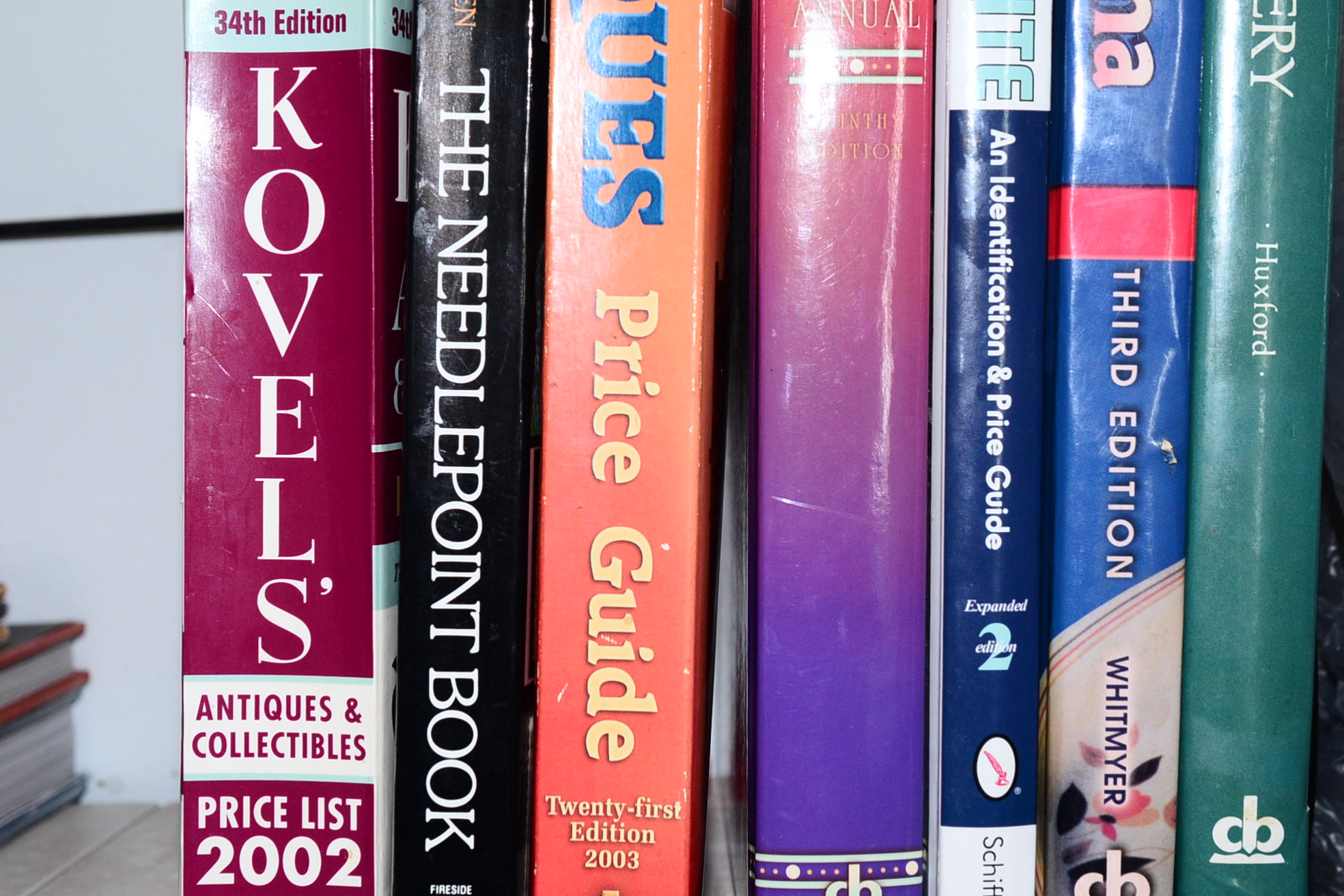 Collection of Antique Reference Books