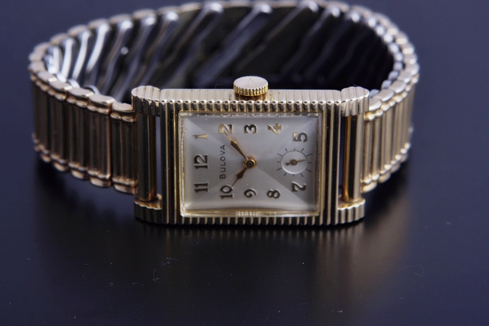 Vintage Bulova Men's "Academy Awards" Gold Watch