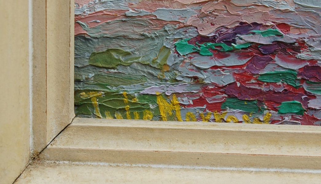 Julie Morrow DeForest "Dubious Weather" Oil Painting