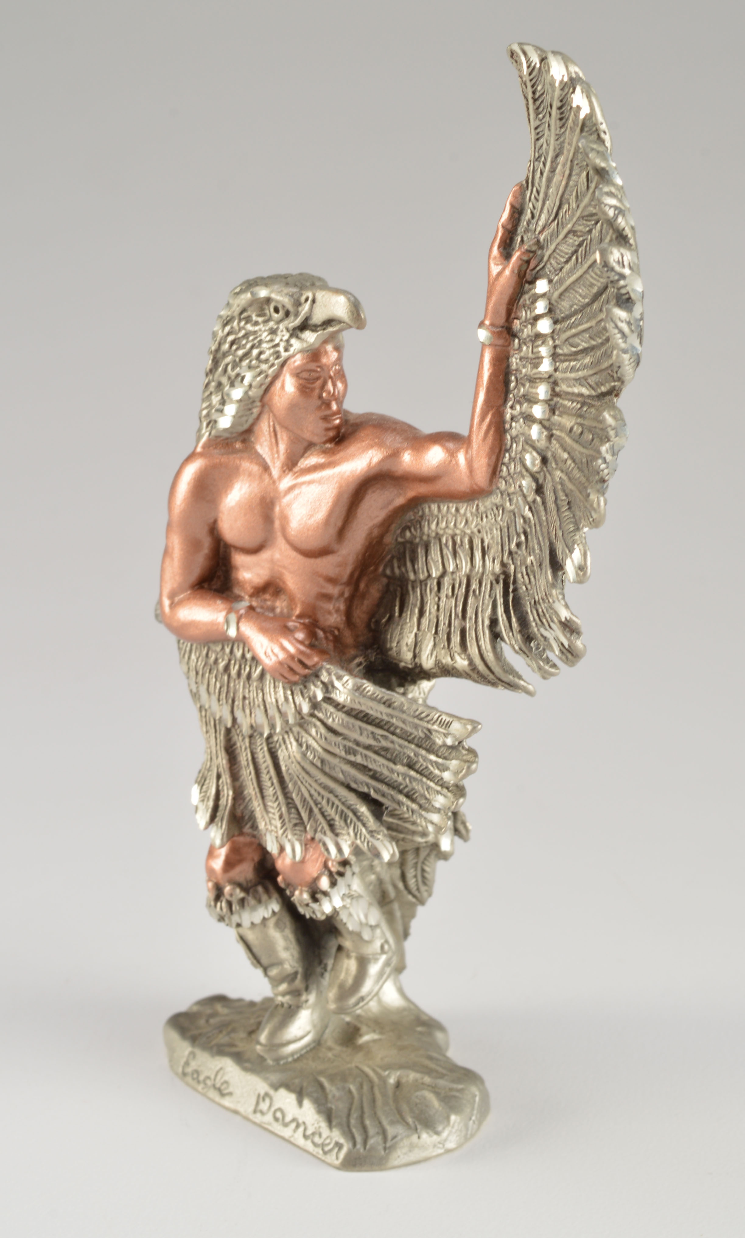 Masterworks Fine Pewter 1990 "Eagle Dancer" Figurine