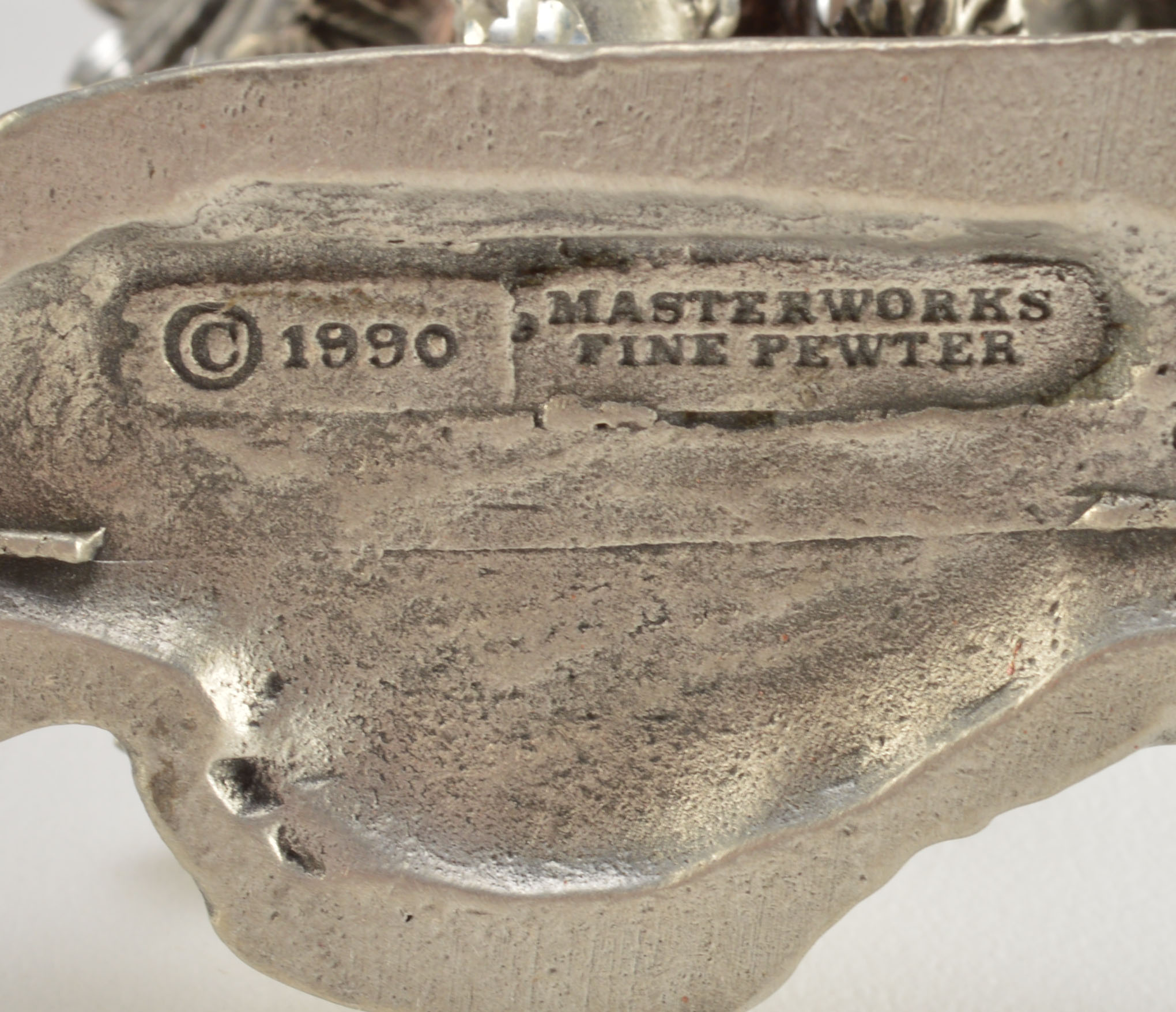 Masterworks Fine Pewter 1990 "Eagle Dancer" Figurine