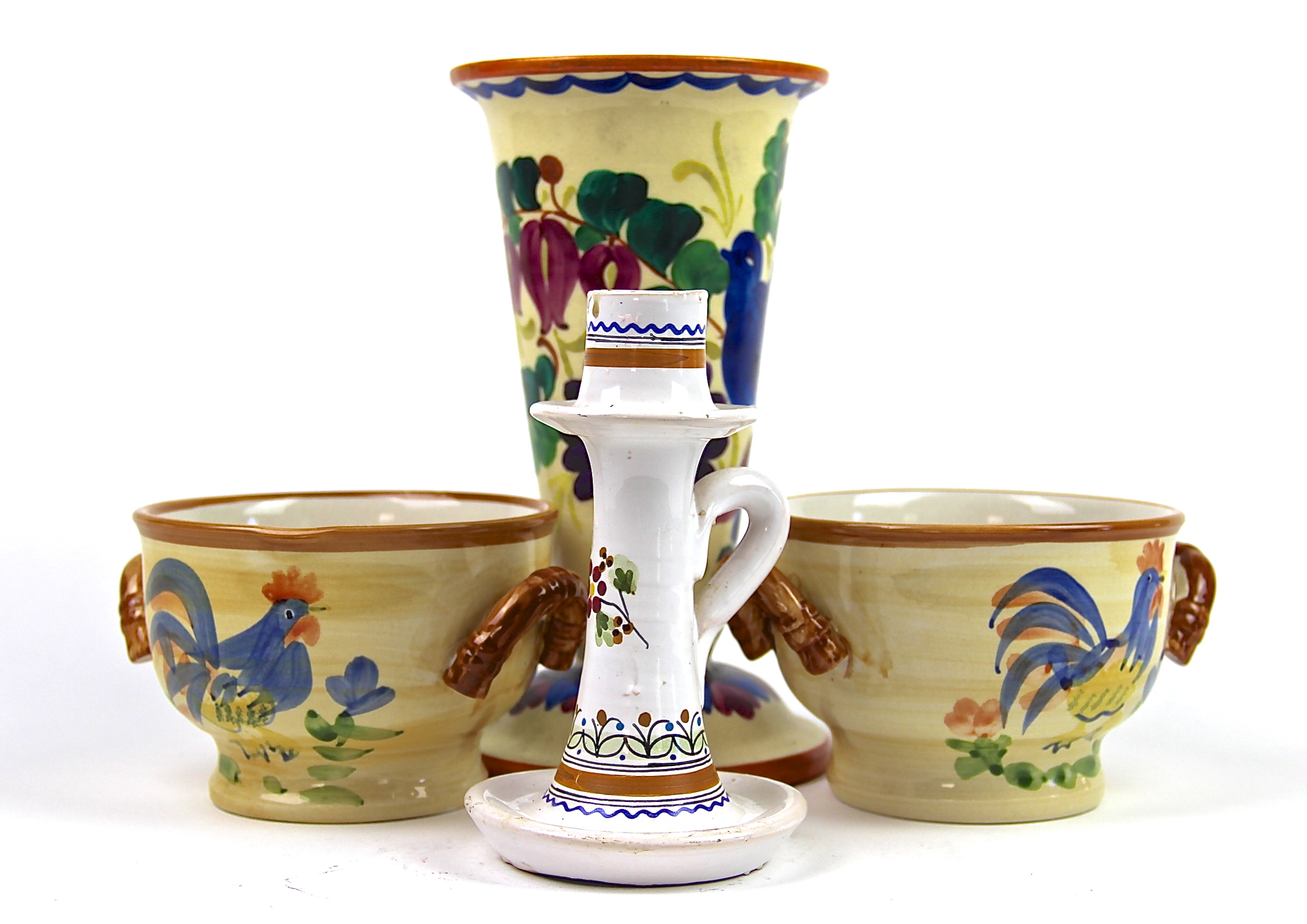 Mrazek Pottery Vase and Extras