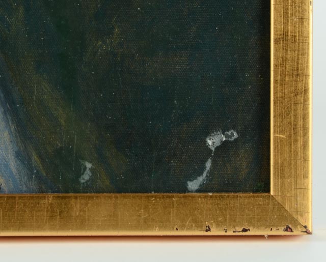 Original Paul Chidlaw Oil on Canvas Portrait