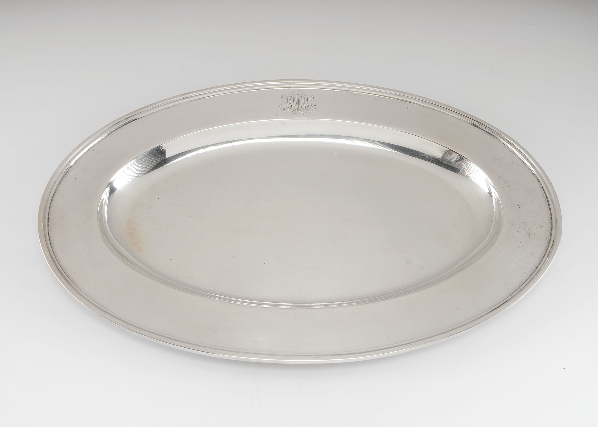 Sterling Silver Oval Platter