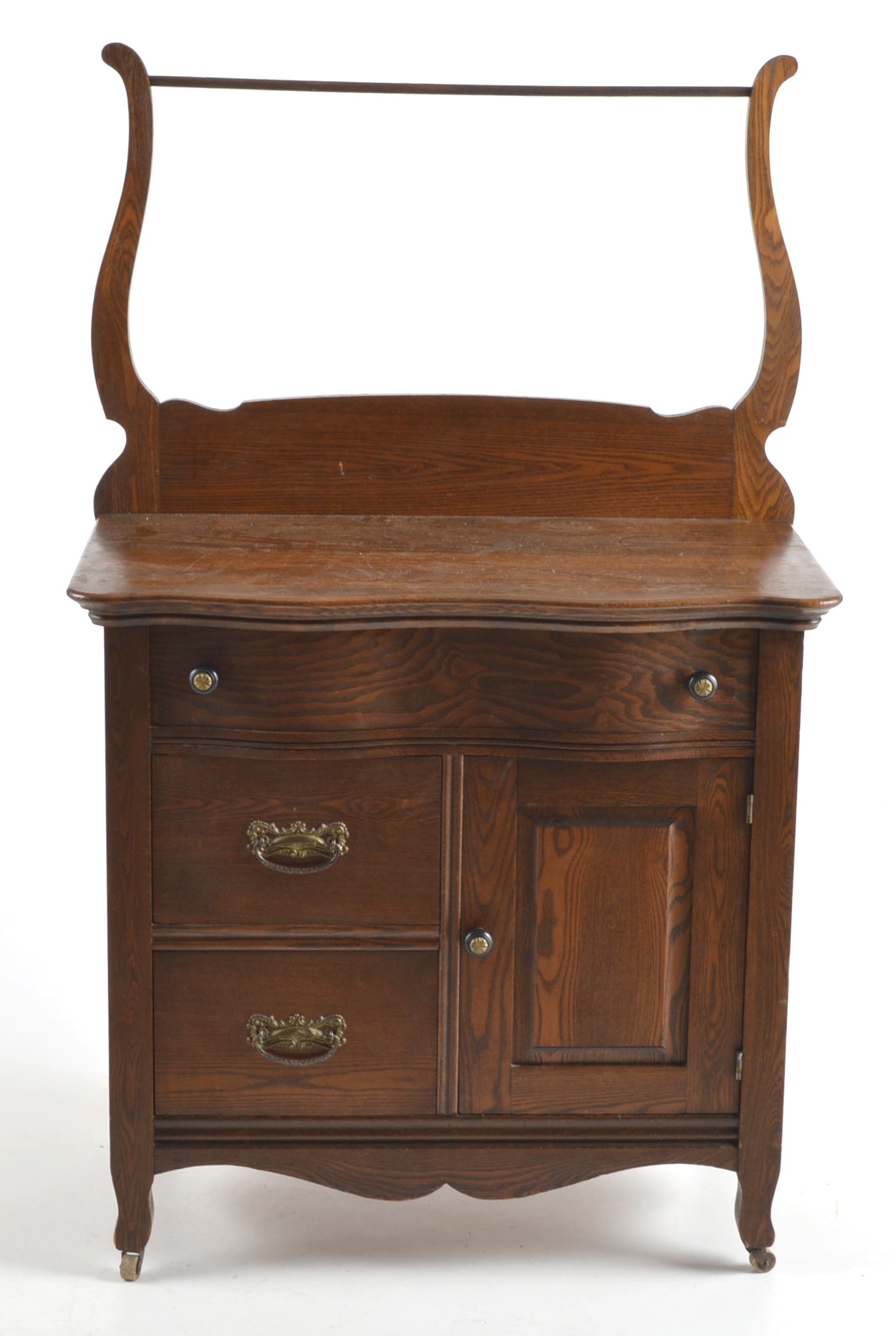Antique Oak Washstand