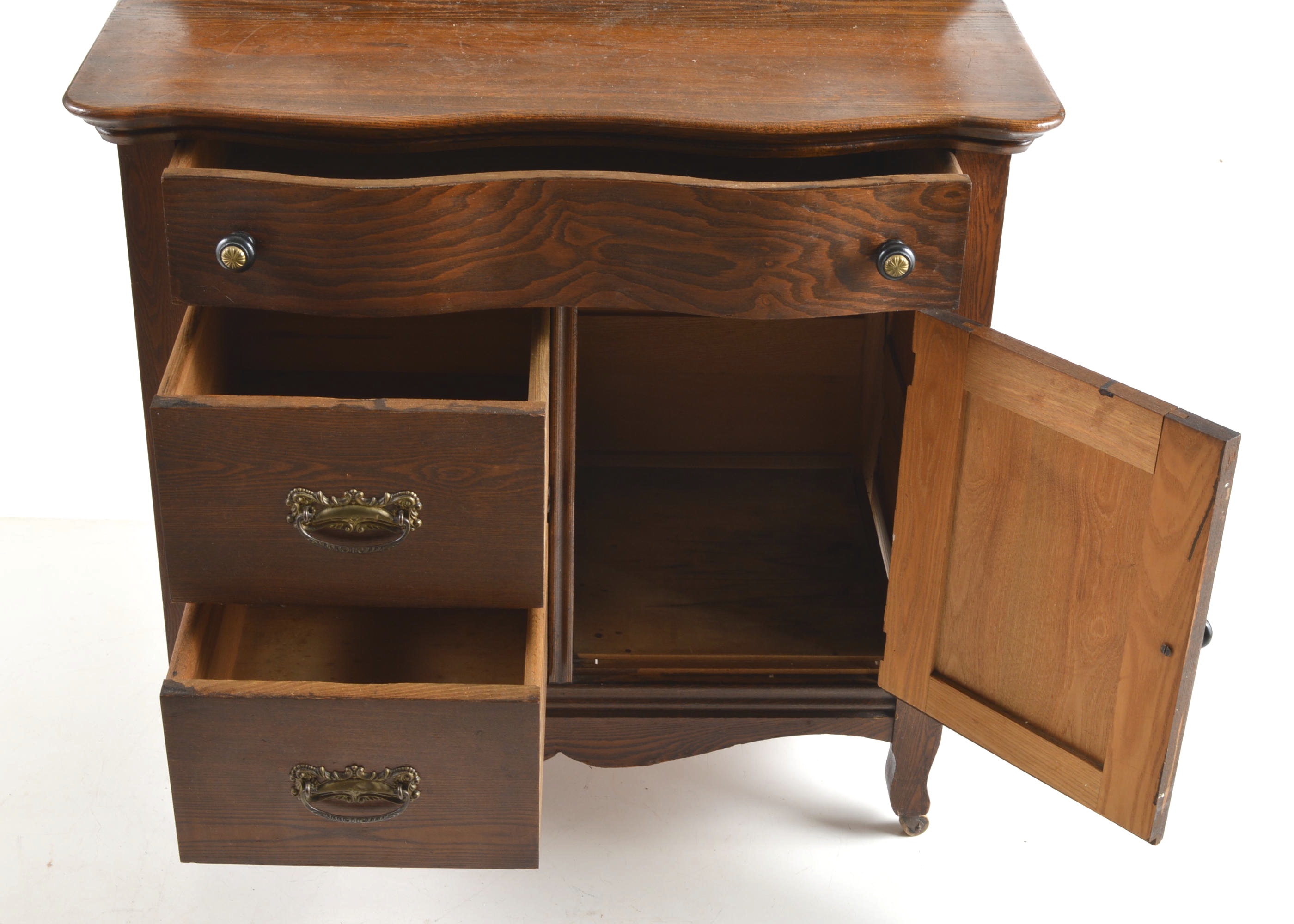Antique Oak Washstand