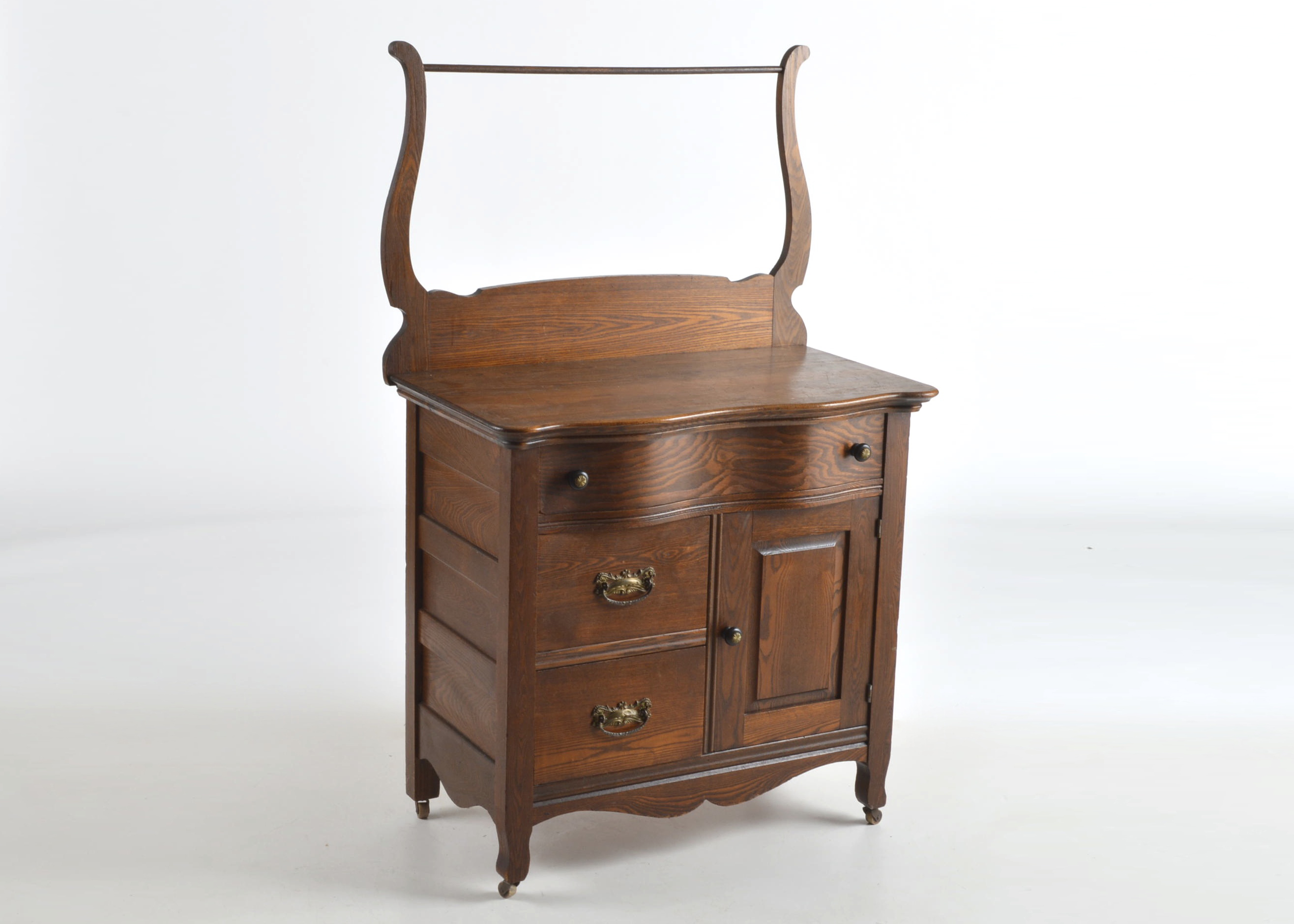 Antique Oak Washstand