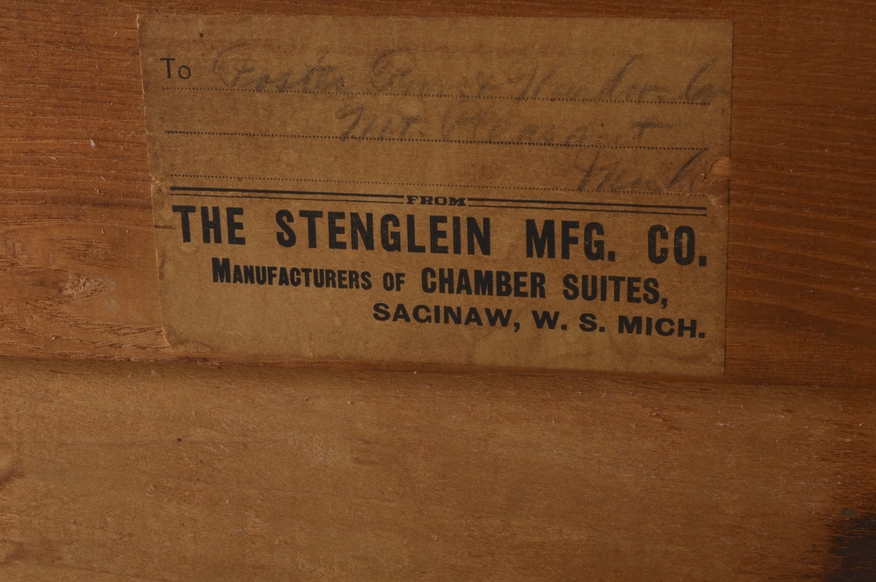 Antique Oak Washstand