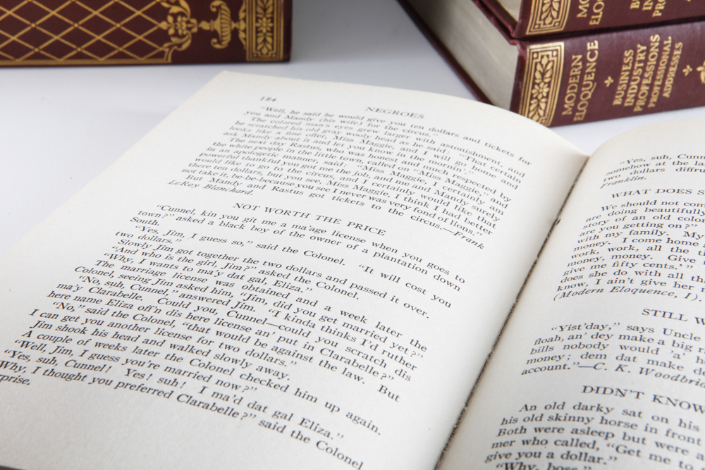 15 Hardcover Volumes of "Modern ELoquence"