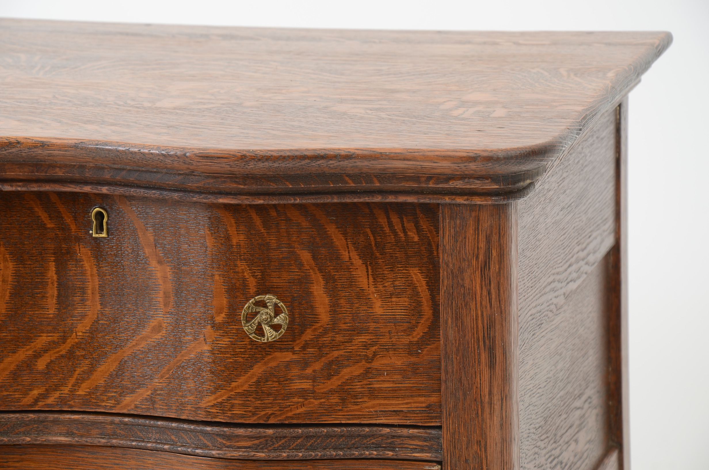 Curved Front Dresser