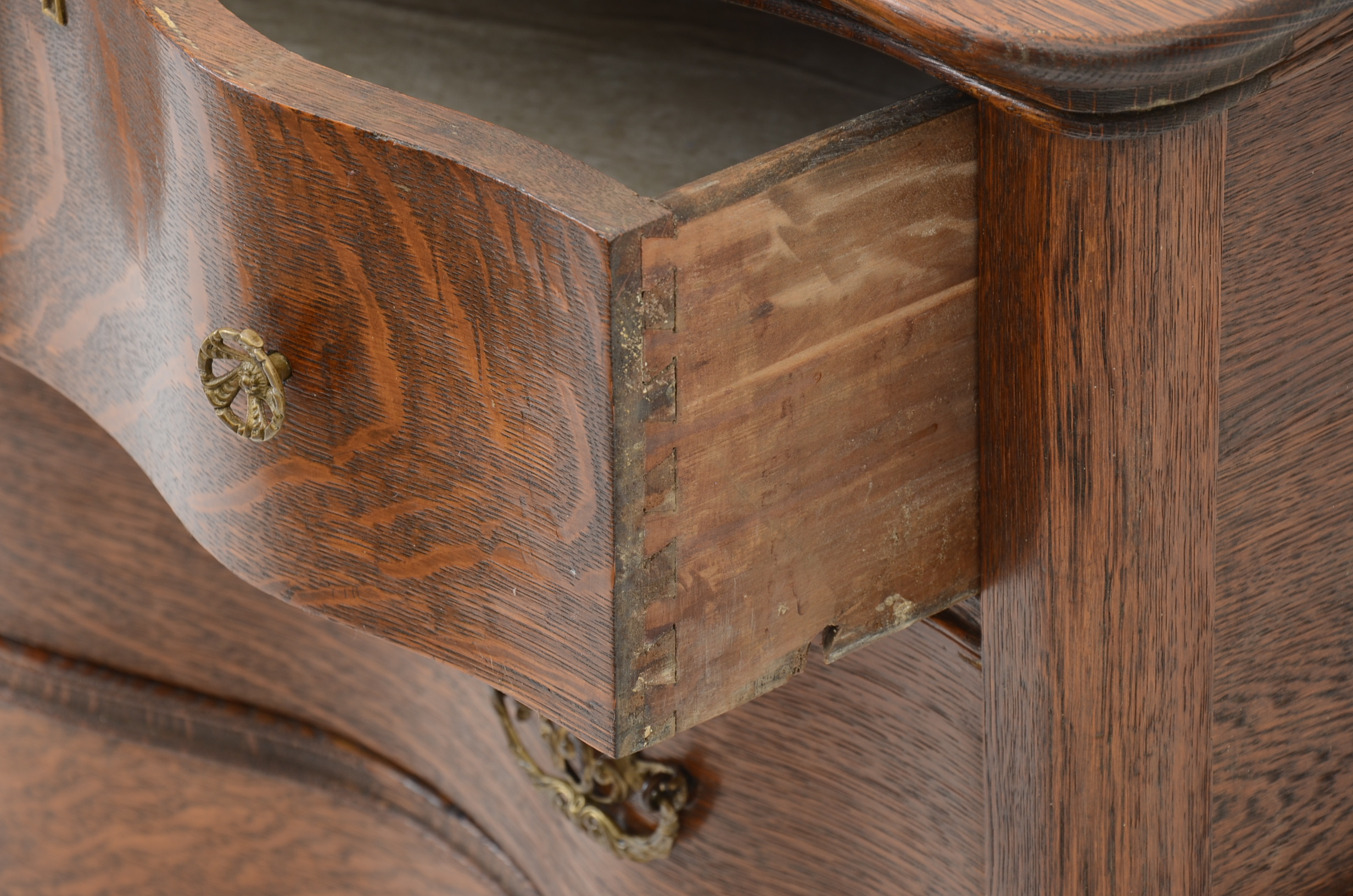 Curved Front Dresser