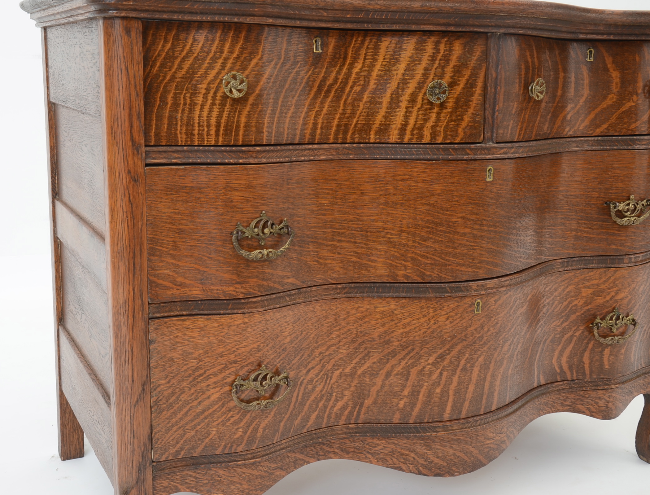 Curved Front Dresser