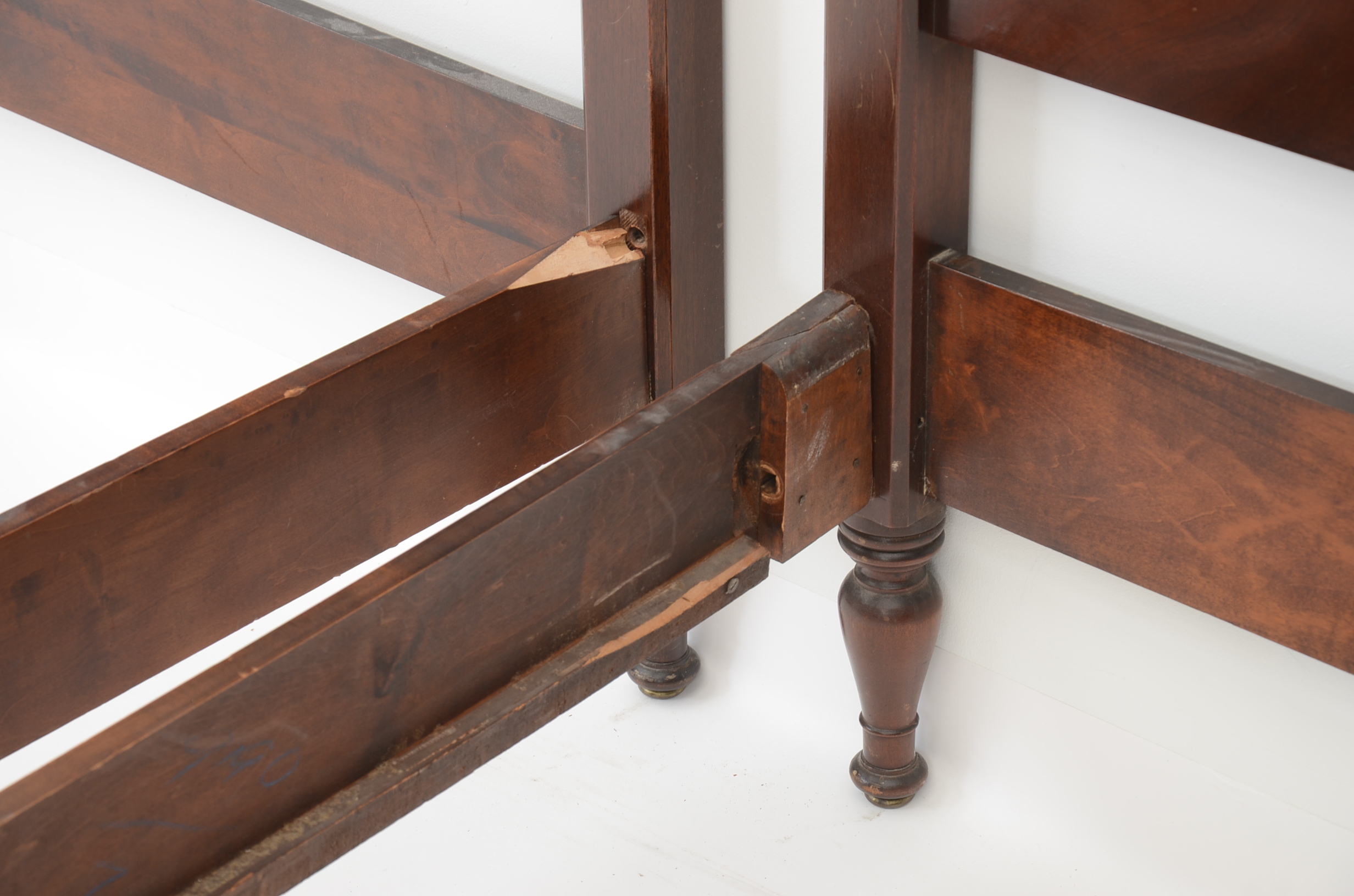 Pair of Mahogany Twin Beds