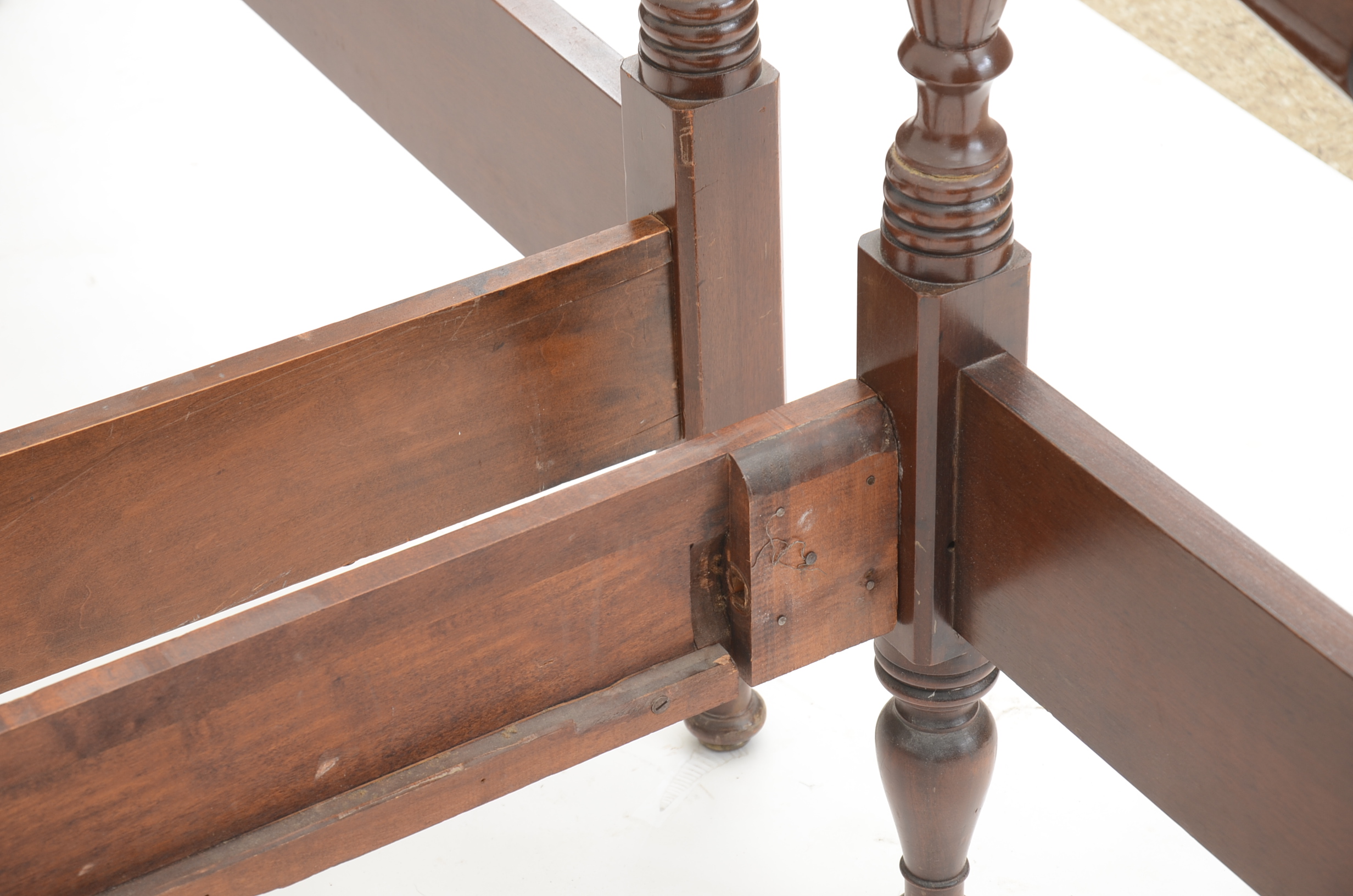 Pair of Mahogany Twin Beds