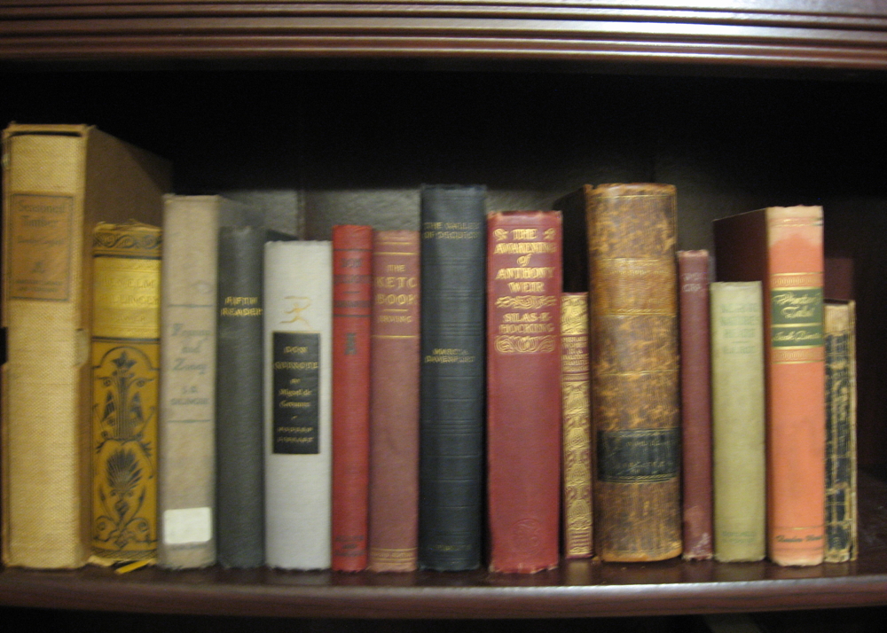 Assortment of Vintage Children's Books and Classics