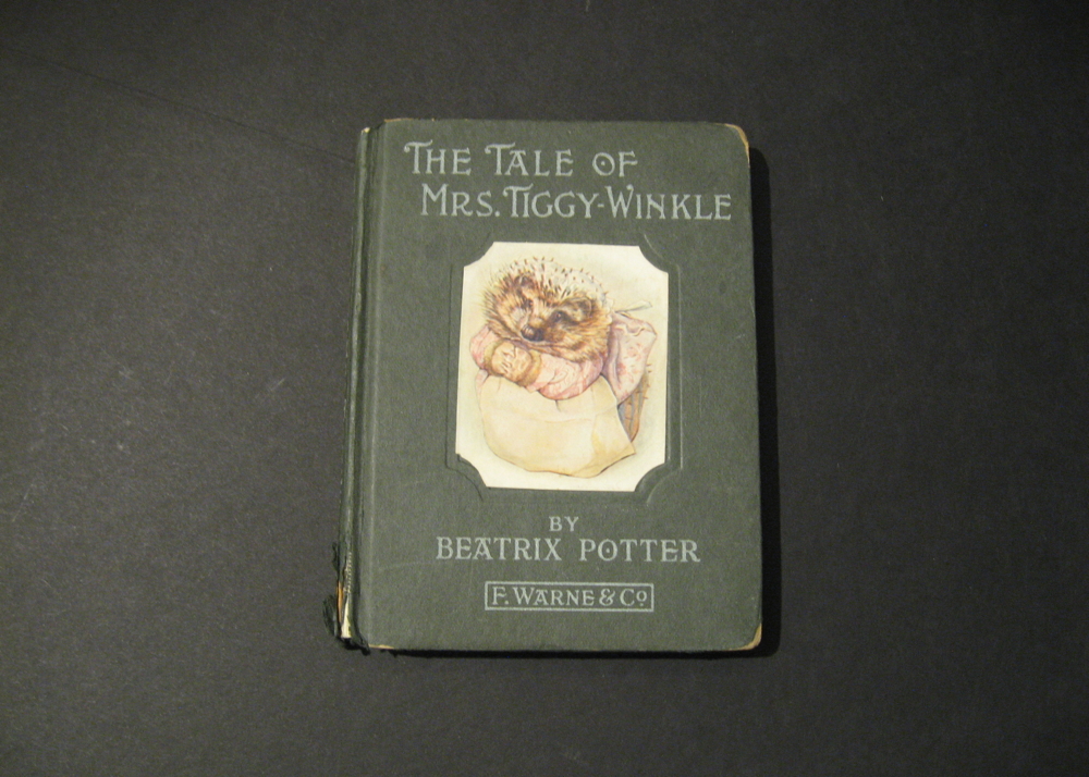 Early Edition Copy of "The Tale of Mrs. Tiggy Winkle"