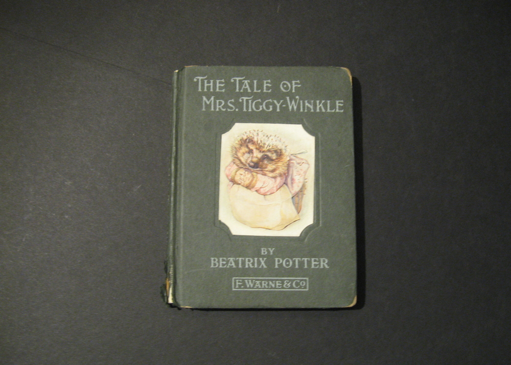 Early Edition Copy of "The Tale of Mrs. Tiggy Winkle"