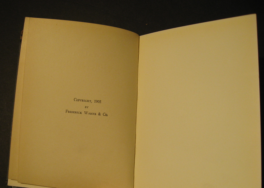 Early Edition Copy of "The Tale of Mrs. Tiggy Winkle"