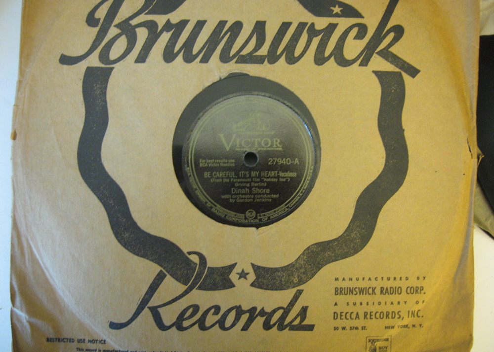 Collection of 78 rpm Albums from the 1940s