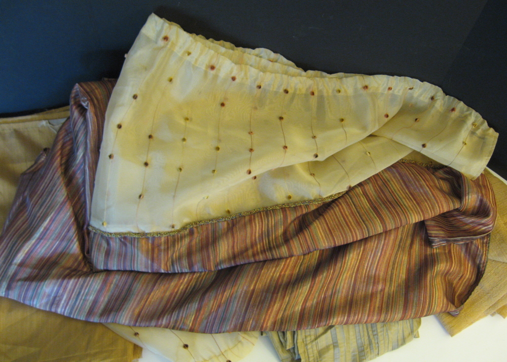 Assortment of Earth Tone Curtains