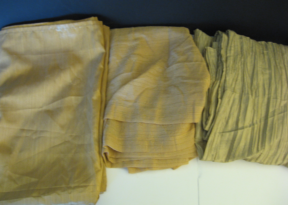 Assortment of Earth Tone Curtains