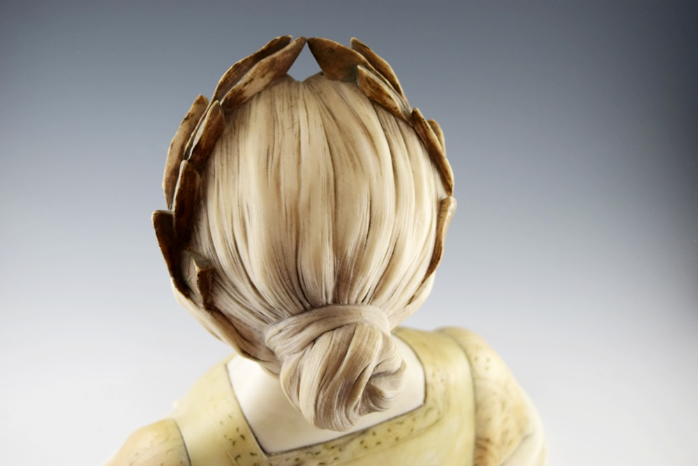 A 19th C. Italian Alabaster Bust by Guiseppe Bessi (1857-1922)