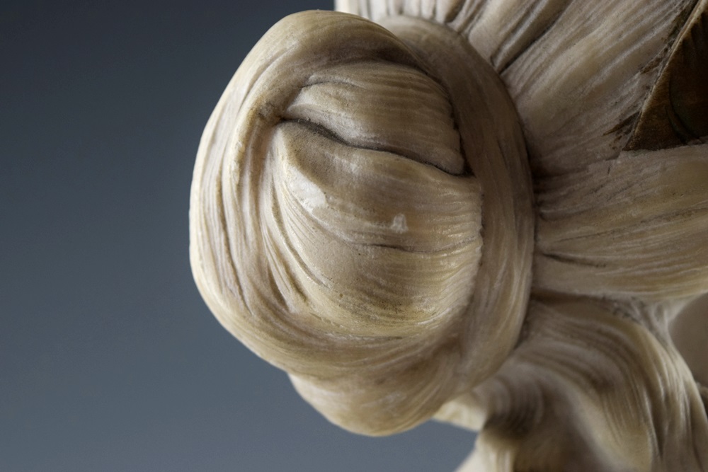 A 19th C. Italian Alabaster Bust by Guiseppe Bessi (1857-1922)